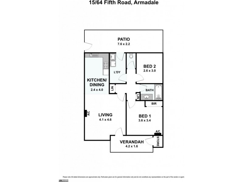 15/64 Fifth Road, Armadale WA 6112 Floorplan