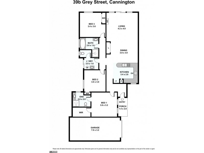 39b Grey Street, Cannington WA 6107 Floorplan