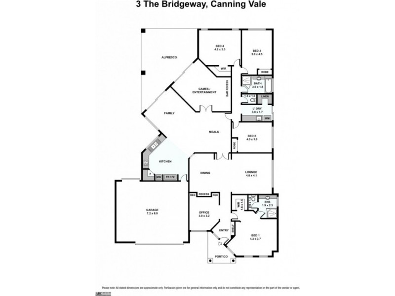 3 The Bridgeway, Canning Vale WA 6155