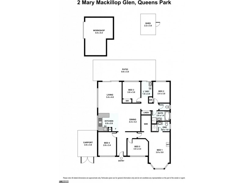 2 Mary Mackillop Glen, Queens Park WA 6107 Floorplan