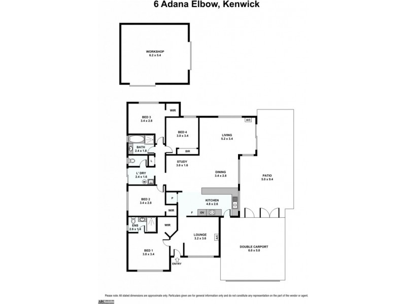 6 Adana Elbow, Kenwick WA 6107 Floorplan