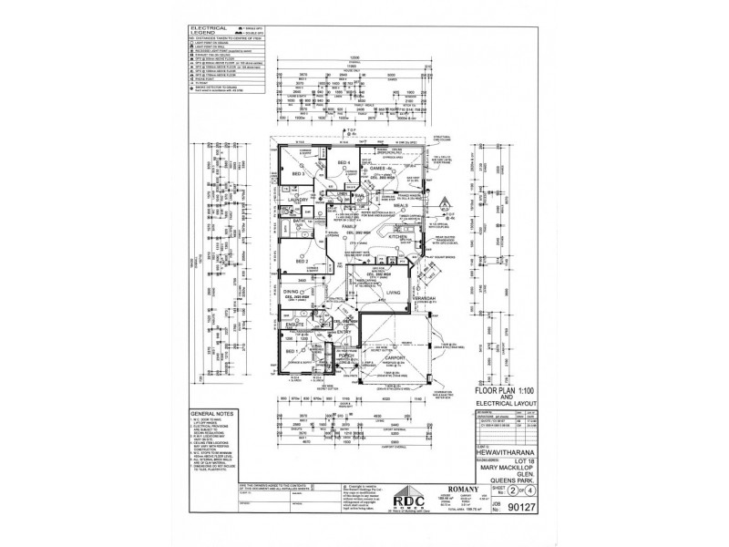 6 Mary Mackllop Glen, Queens Park WA 6107 Floorplan