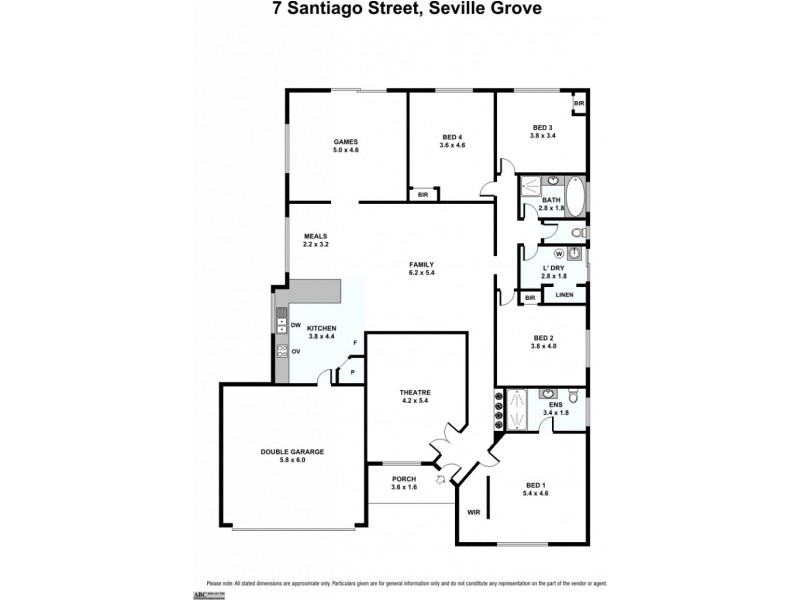 7 Santiago Street, Seville Grove WA 6112 Floorplan