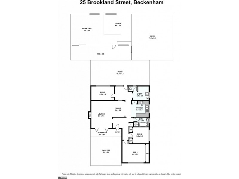 25 Brookland Street, Beckenham WA 6107 Floorplan