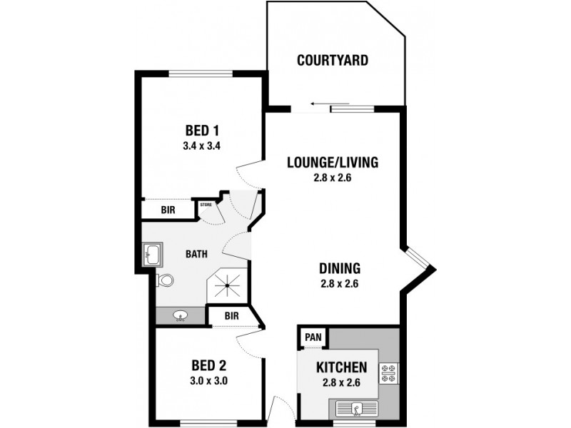 8/12 McMaster Street, Victoria Park WA 6100 Floorplan