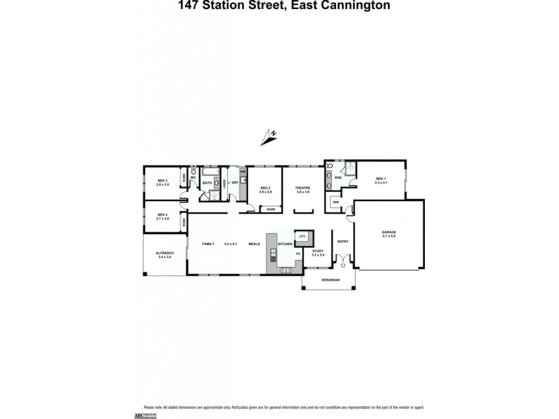 147 Station Street, East Cannington WA 6107 Floorplan