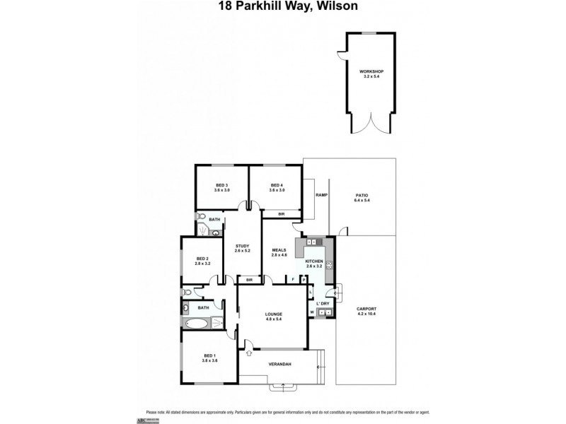18 Parkhill Way, Wilson WA 6107 Floorplan