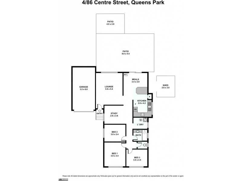 4/86 Centre Street, Queens Park WA 6107 Floorplan