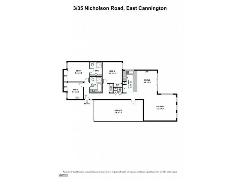 3/35 Nicholson Road, Cannington WA 6107 Floorplan