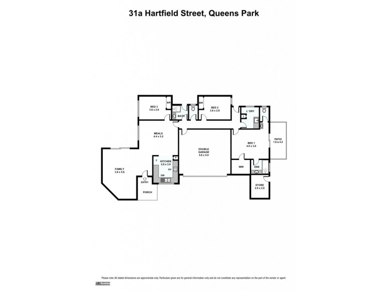 31a Hartfield Street, Queens Park WA 6107 Floorplan