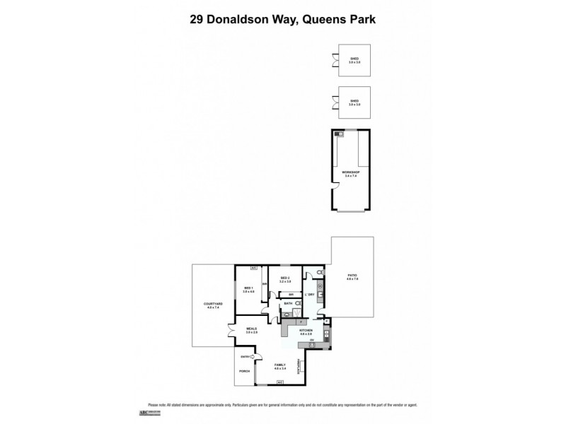 29 Donaldson Street, Queens Park WA 6107 Floorplan