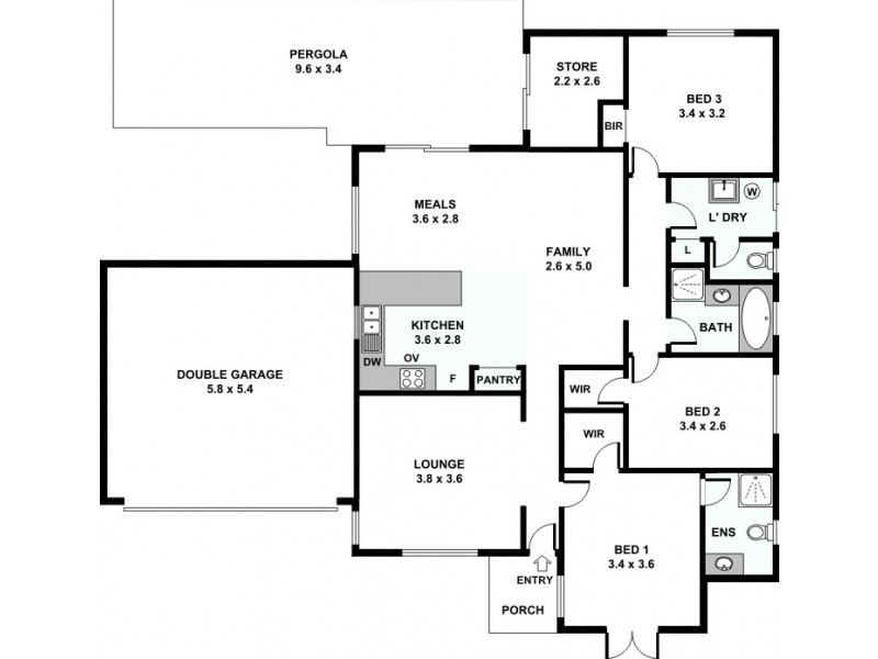 59b Cross Street, Queens Park WA 6107 Floorplan
