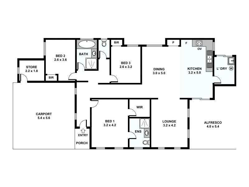 4/104 Station Street, East Cannington WA 6107 Floorplan