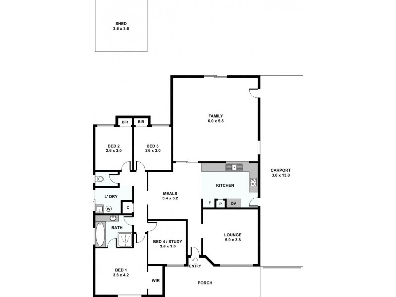 9 Honeyeater Retreat, Brookdale WA 6112 Floorplan