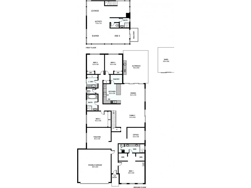 1 Reginald Street, Queens Park WA 6107 Floorplan