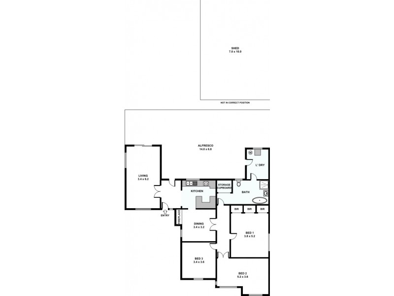 118 Station Street, East Cannington WA 6107 Floorplan