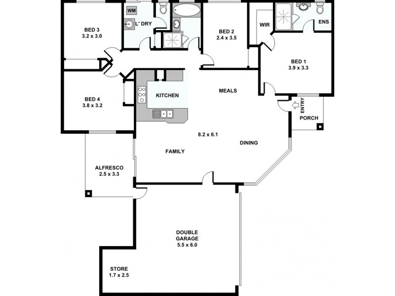 27b Hartfield Street, Queens Park WA 6107 Floorplan