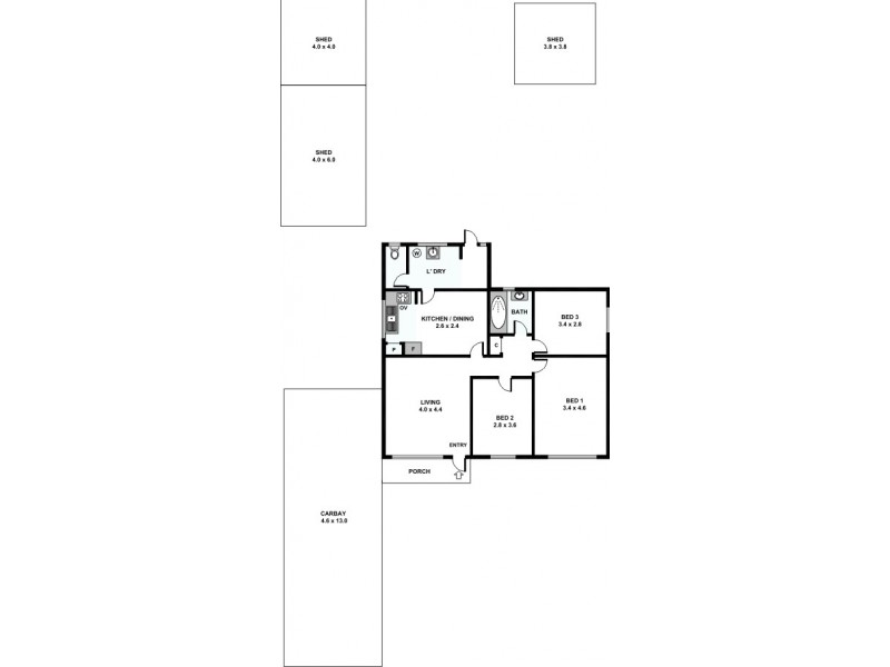 74 Redmond Road, Hamilton Hill WA 6163 Floorplan