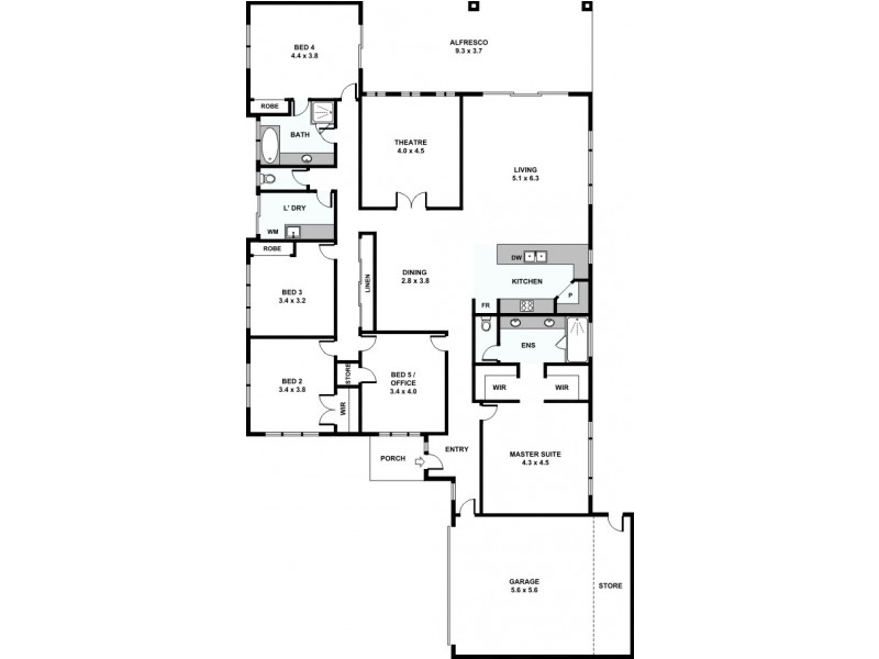 29b Hooson Way, Wilson WA 6107 Floorplan