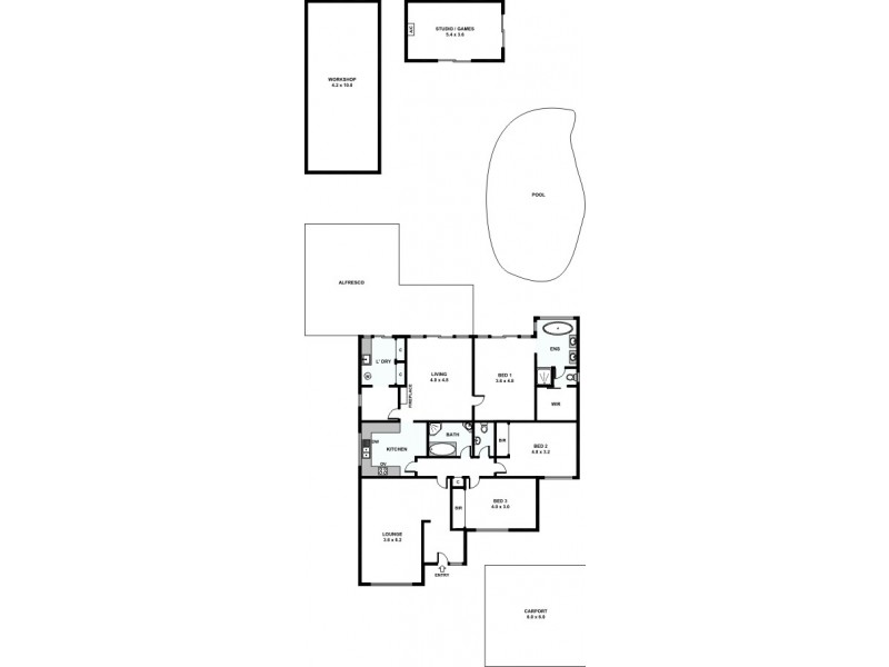 9 Pether Road, Manning WA 6152 Floorplan