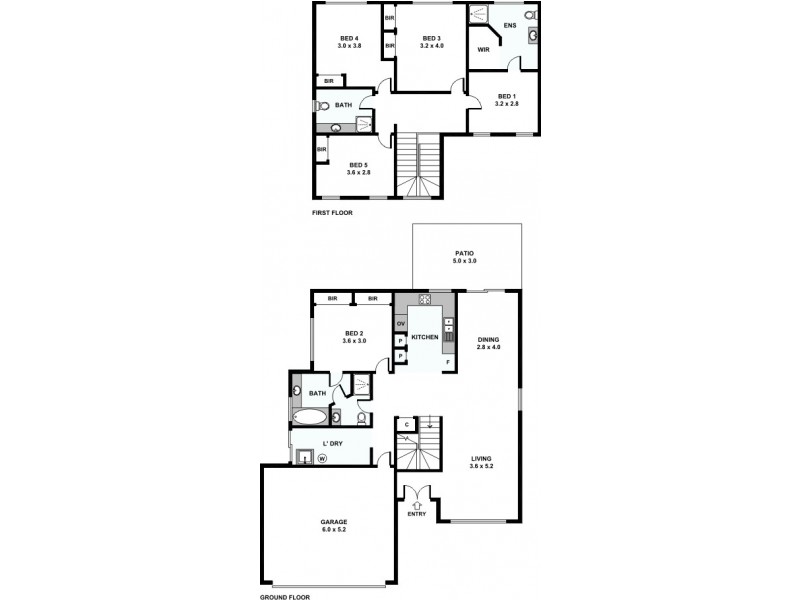 36 Eldridge Grove, Cannington WA 6107 Floorplan