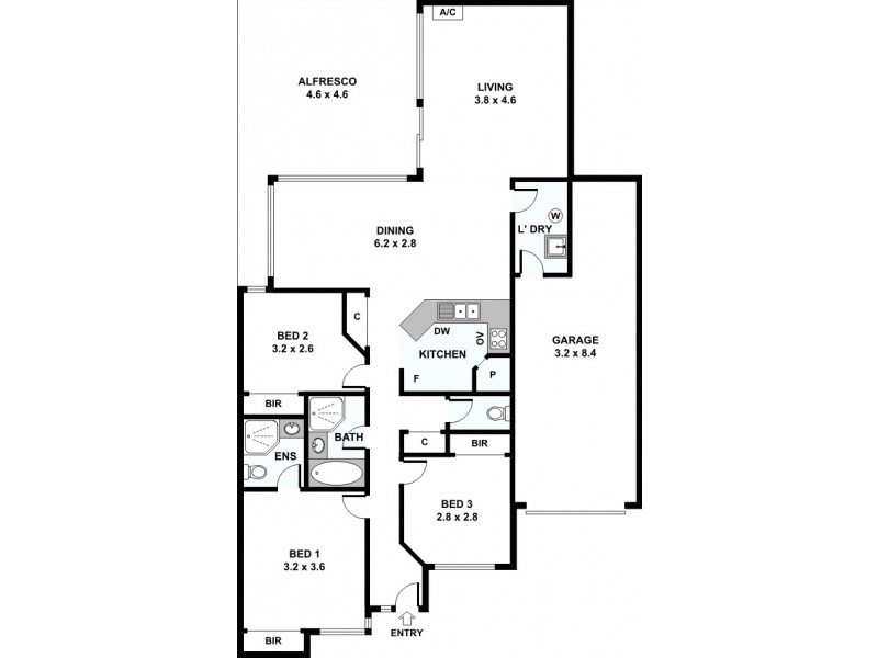 12/77 Henry Street, East Cannington WA 6107 Floorplan