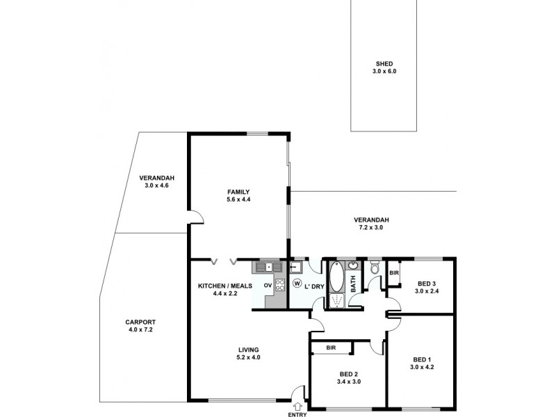 8 Stretton Way, Kenwick WA 6107 Floorplan