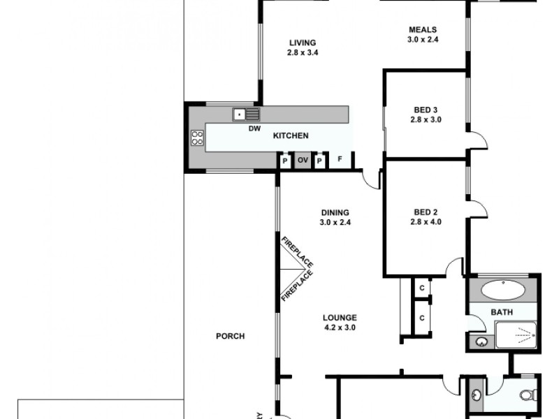62 Oakover Street, East Fremantle WA 6158 Floorplan