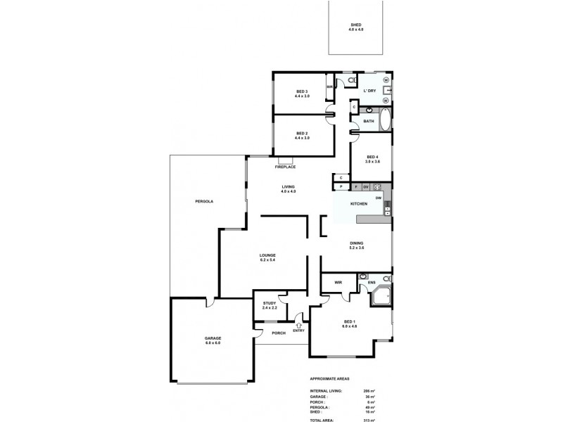 19 Eucalyptus Way, Maida Vale WA 6057 Floorplan