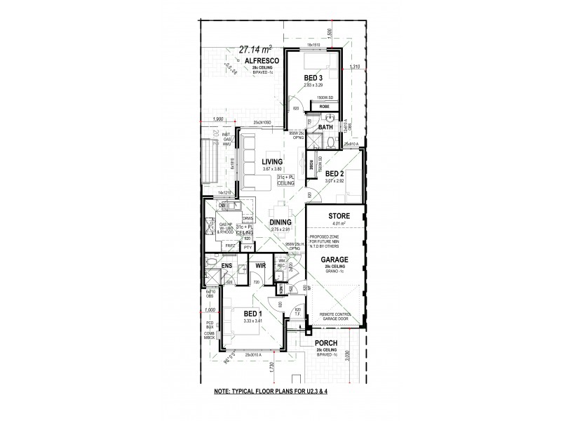 1 Burge Way, East Cannington WA 6107 Floorplan