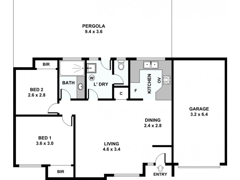 5/311 Wharf Street, Queens Park WA 6107 Floorplan