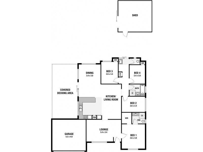 245 Station Street, East Cannington WA 6107 Floorplan