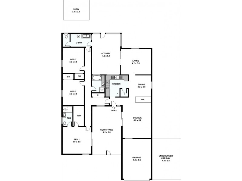 10 Gilchrist Street, Kenwick WA 6107 Floorplan