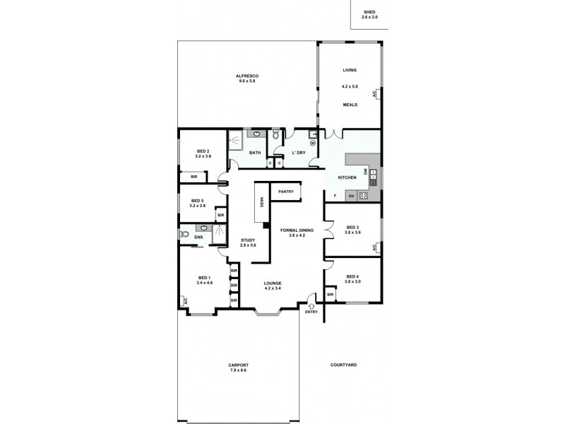 66 Russell Street, East Cannington WA 6107 Floorplan