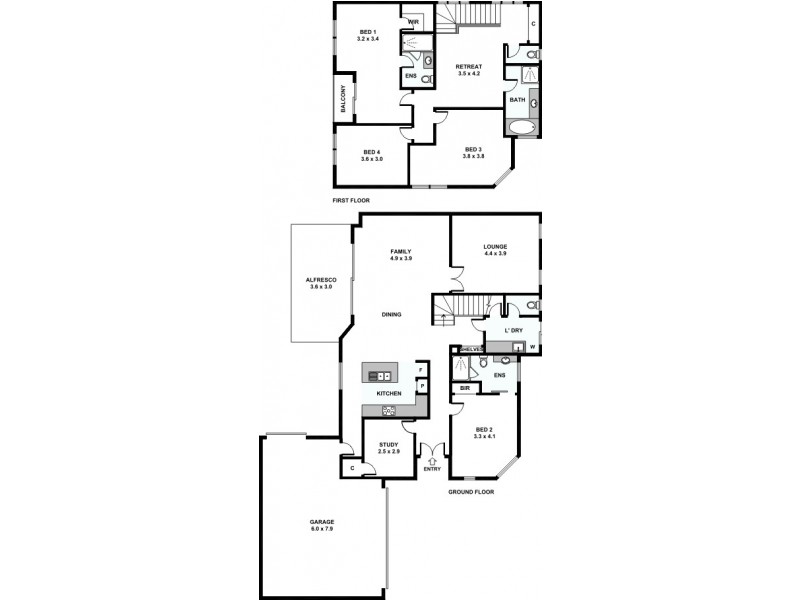105a Alderley Square, Wilson WA 6107 Floorplan