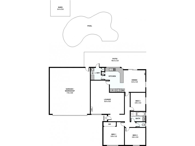 9 Corry Street, East Cannington WA 6107 Floorplan