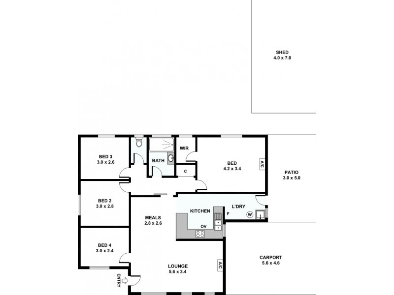 17 Galaxy Street, Beckenham WA 6107 Floorplan
