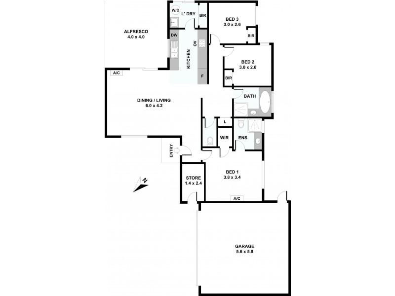 4/113 Renou Street, East Cannington WA 6107 Floorplan