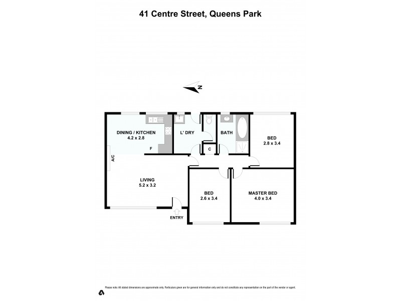 41 Centre Street, Queens Park WA 6107 Floorplan