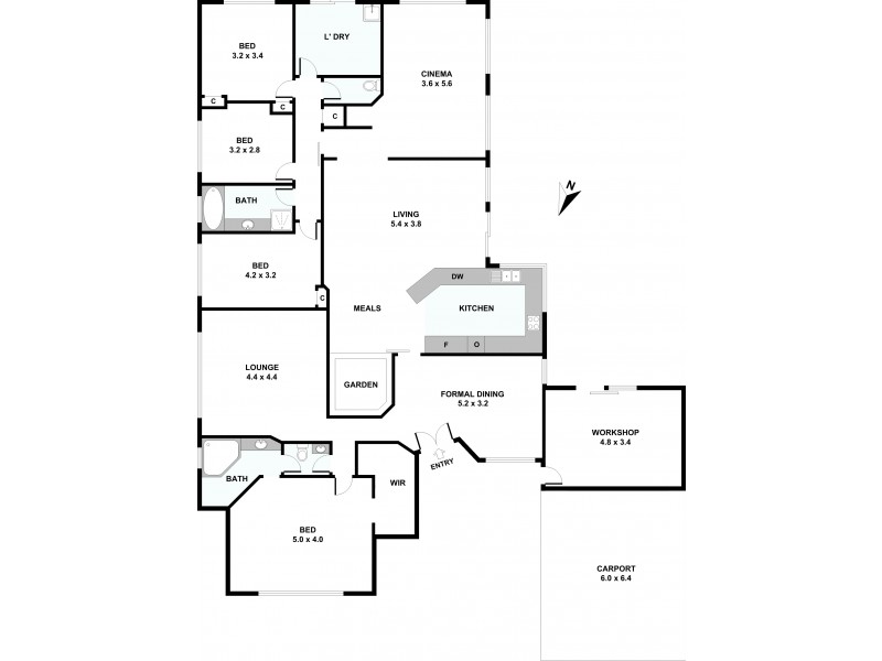 17 Haywood Trail, Leeming WA 6149 Floorplan