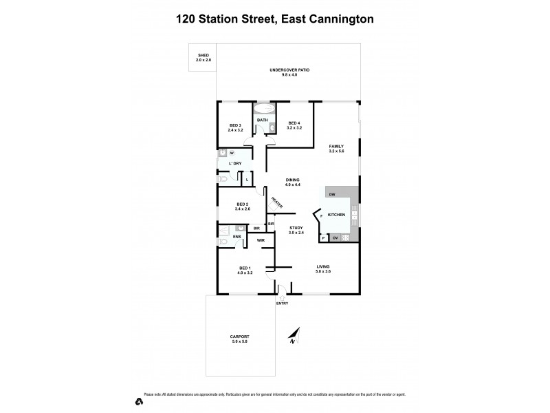 120 Station Street, East Cannington WA 6107 Floorplan