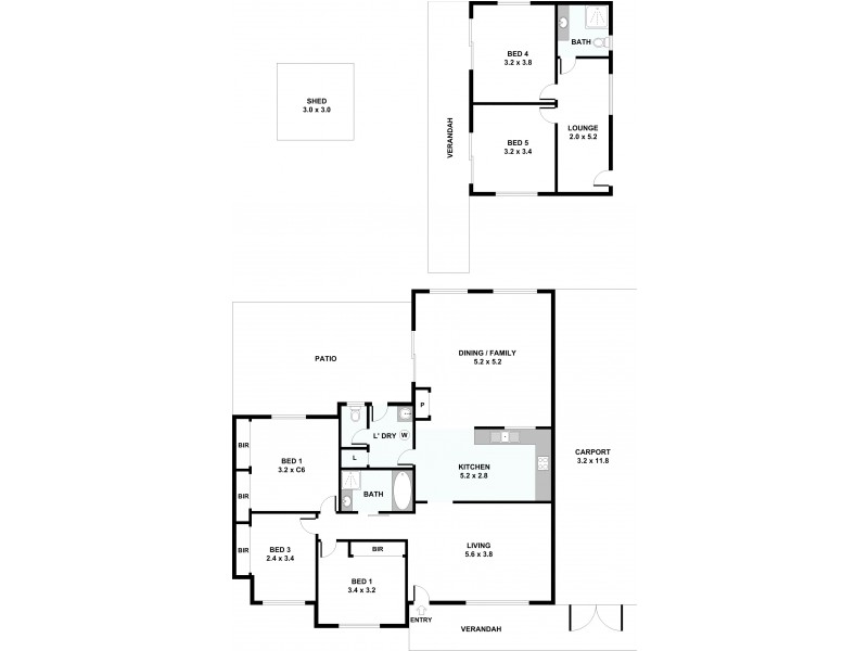 425 Bickley Road, Kenwick WA 6107 Floorplan