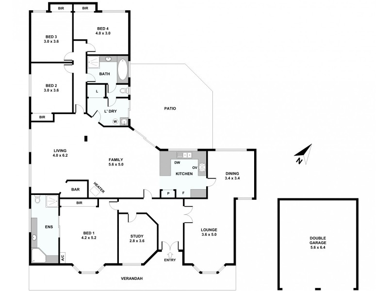 33 Fern Leaf Court, Leeming WA 6149 Floorplan