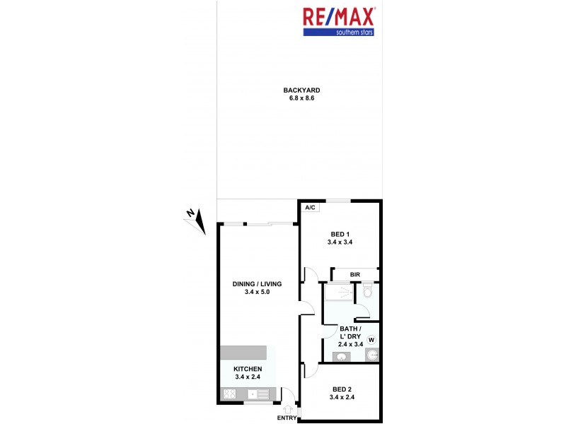 6/307 Wharf Street, Queens Park WA 6107 Floorplan