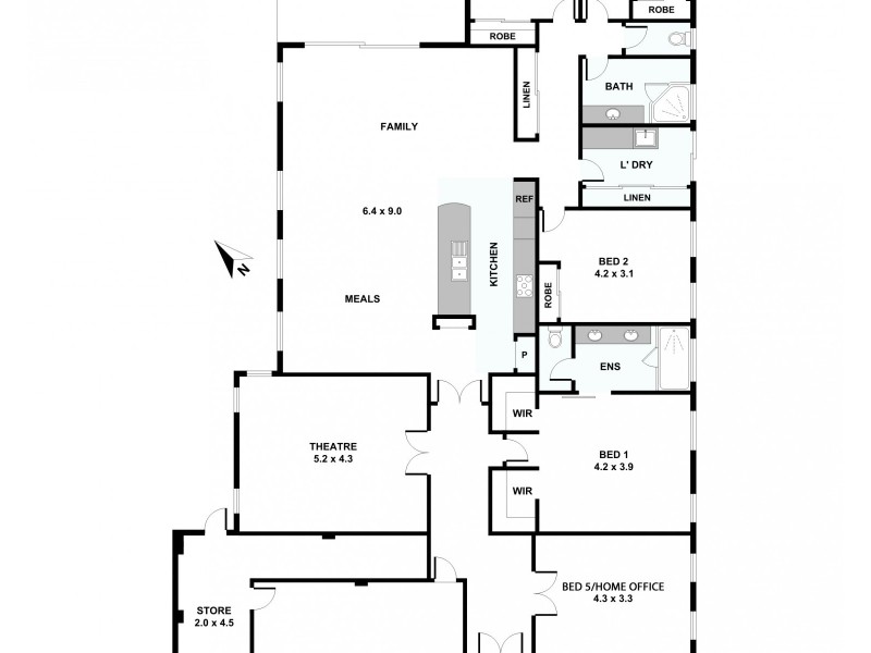 8 Silvershot Avenue, Harrisdale WA 6112 Floorplan