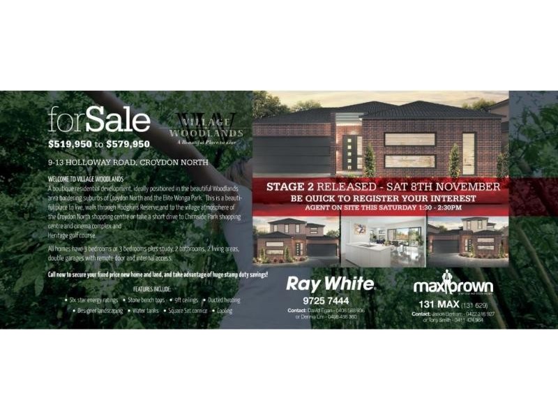 1-19/9-13 Holloway Road, Croydon North VIC 3136