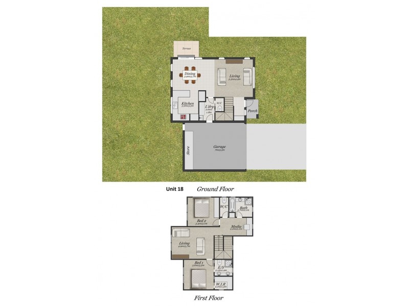 18/9-13 Holloway Road, Croydon North VIC 3136 Floorplan