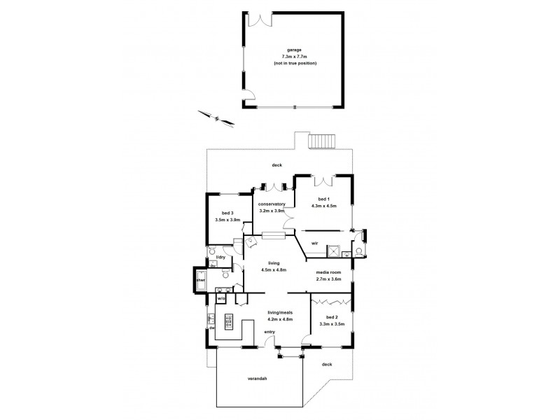 7 Currajong Avenue, Mount Evelyn VIC 3796 Floorplan