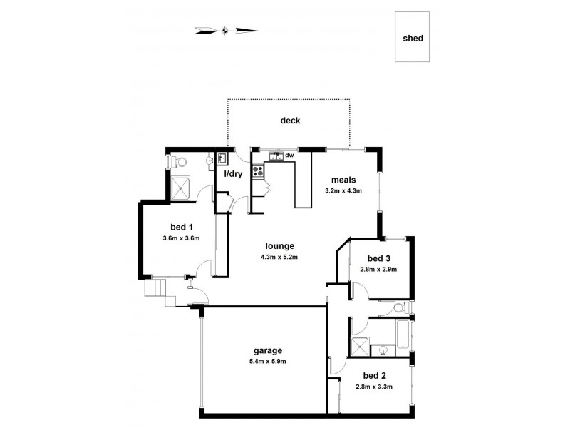 3/23 Gracedale Avenue, Ringwood East VIC 3135 Floorplan