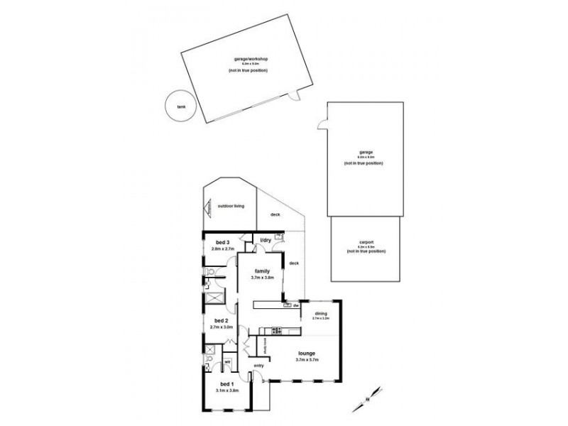 8 Carey Court, Coldstream VIC 3770 Floorplan